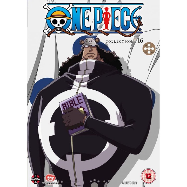 One Piece (Uncut) Collection 16 (Episodes 373-396) [4DVD]