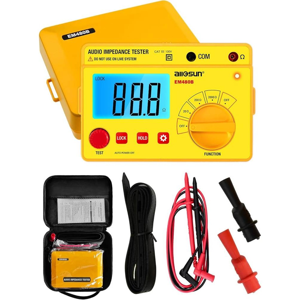 Tester tip megger EM408A, Buzzer, Rezistență de izolație, 2000Mohm