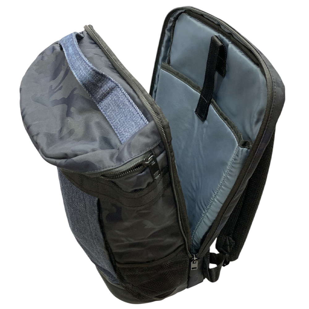 Rucsac pentru laptop Diesel 2154015 16121-22, Pentru 15.6", 16", Accente din denim, 24 l, 48cm x 27cm x 19cm, Negru/Bleumarin