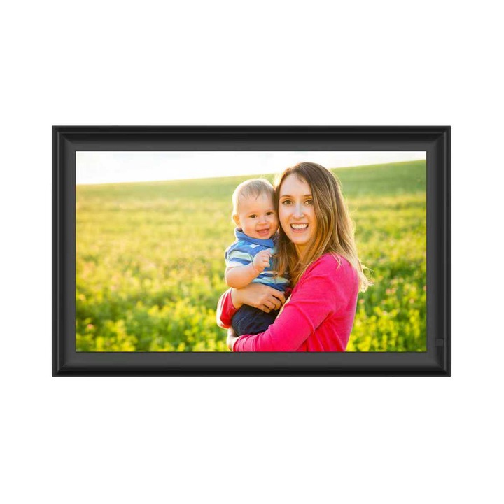Дигитална фоторамка Xmart DF1524W, 15.6″, Wi-Fi, Frameo App, Full HD, 32GB памет, Черна
