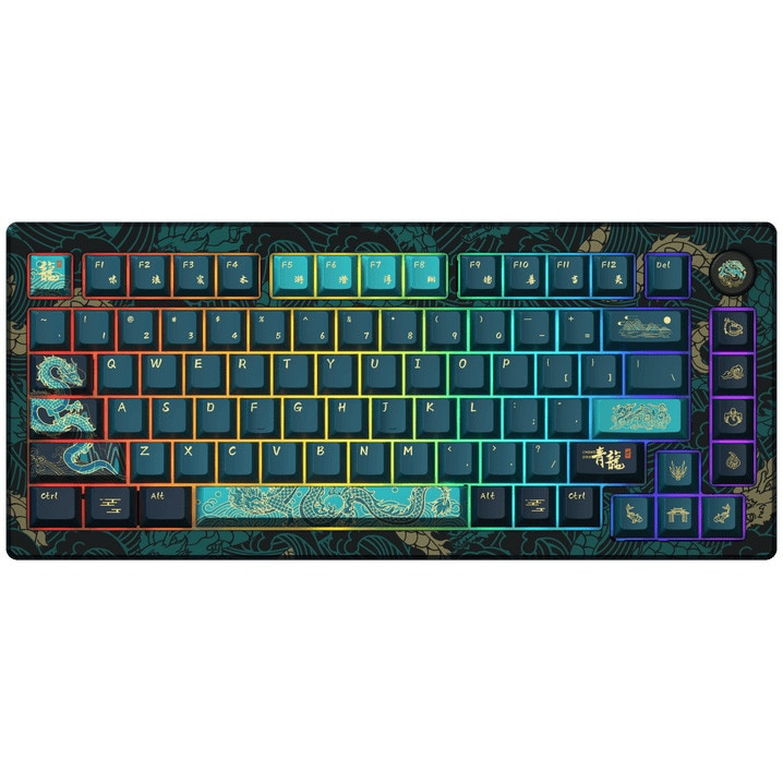 Tastatura mecanica Akko MOD007V3 HE Year Of Dragon, USB, iluminare RGB