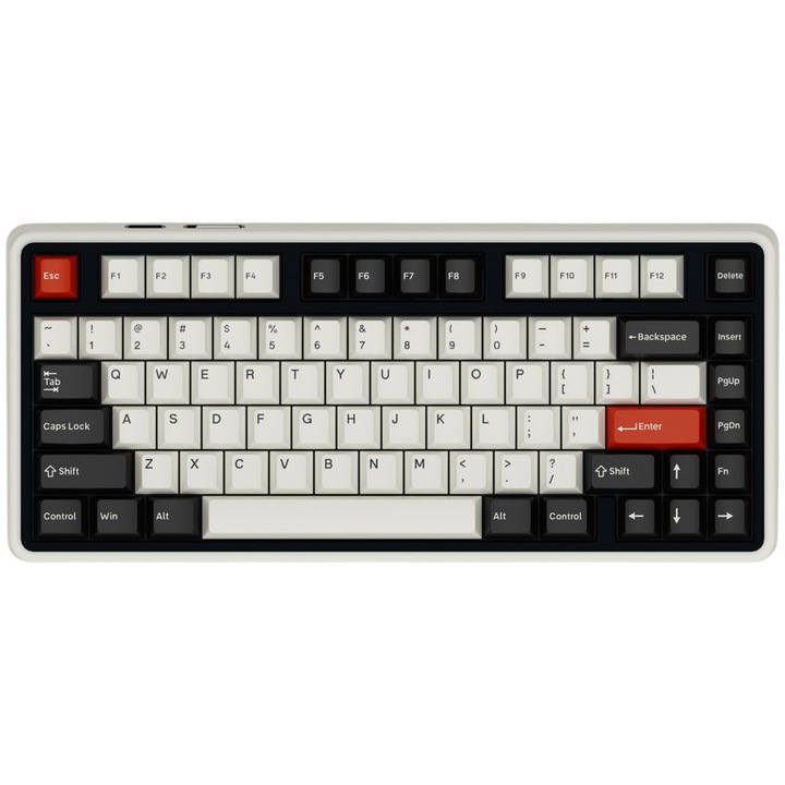 Tastatura mecanica wireless Varmilo Minilo75 Pro Retro, iluminare RGB