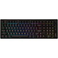 Tastatura gaming mecanica wireless Epomaker Galaxy 100 Black, iluminare RGB