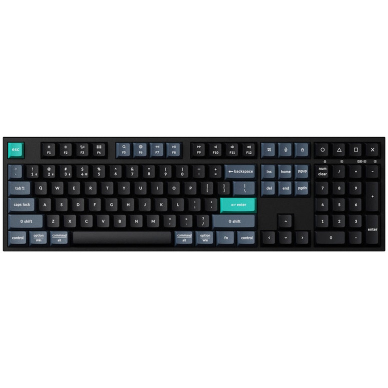Tastatura wireless Keychron B36-K9, negru