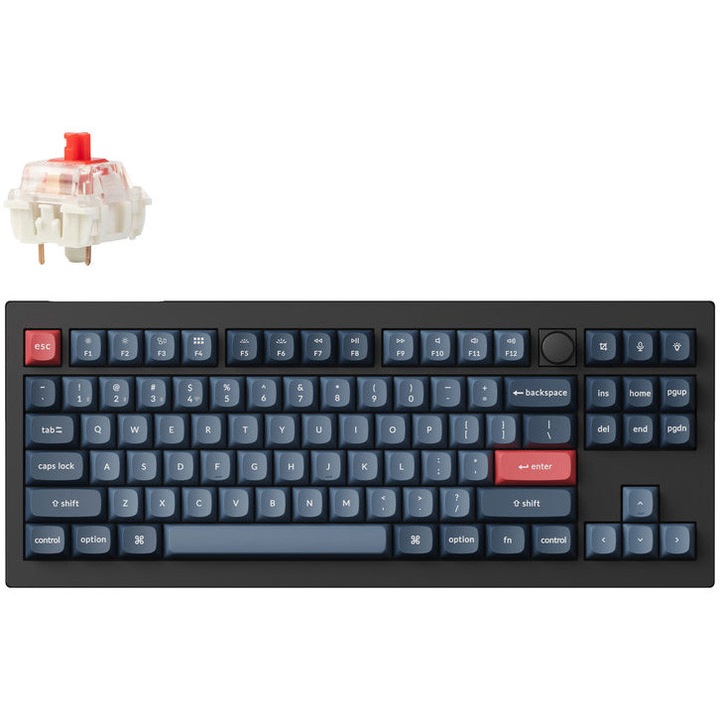 Tastatura mecanica wireless Keychron V3 Max, iluminare RGB