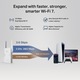 Range Extender TP-Link RE235BE, BE3600, Wi-Fi 7 Dual-Band, 1 x 2.5 Gbps port, tehnologie EasyMesh, MLO