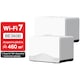 Sistem Mesh Wi-Fi Mercusys Halo H27BE(2-pack), BE3600, Dual-Band, Wi-Fi 7, MLO, 1 x 2.5 Gbps port + 2 x 1 Gbps port, cu acoperire completa pentru casa