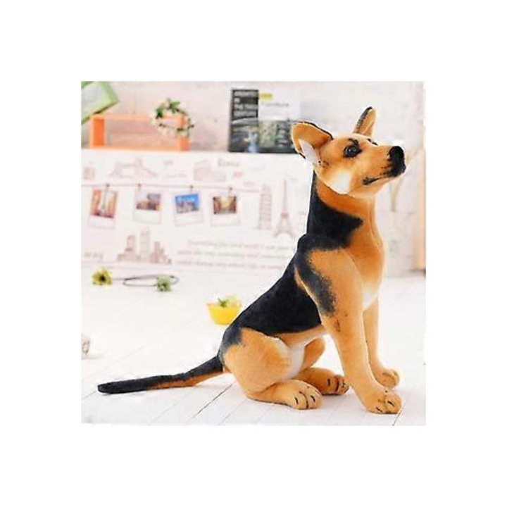 Jucarie de plus caine german ciobanesc, 30-90cm, set de animale de plus