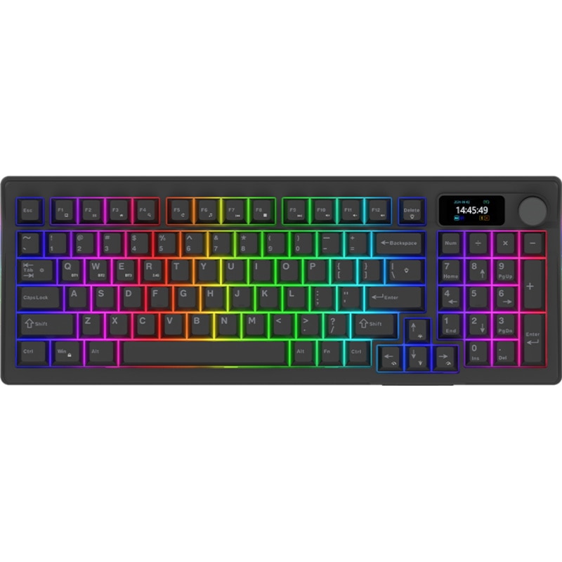 Tastatura Gaming AQIRYS Atria Wireless Black - eMAG.ro