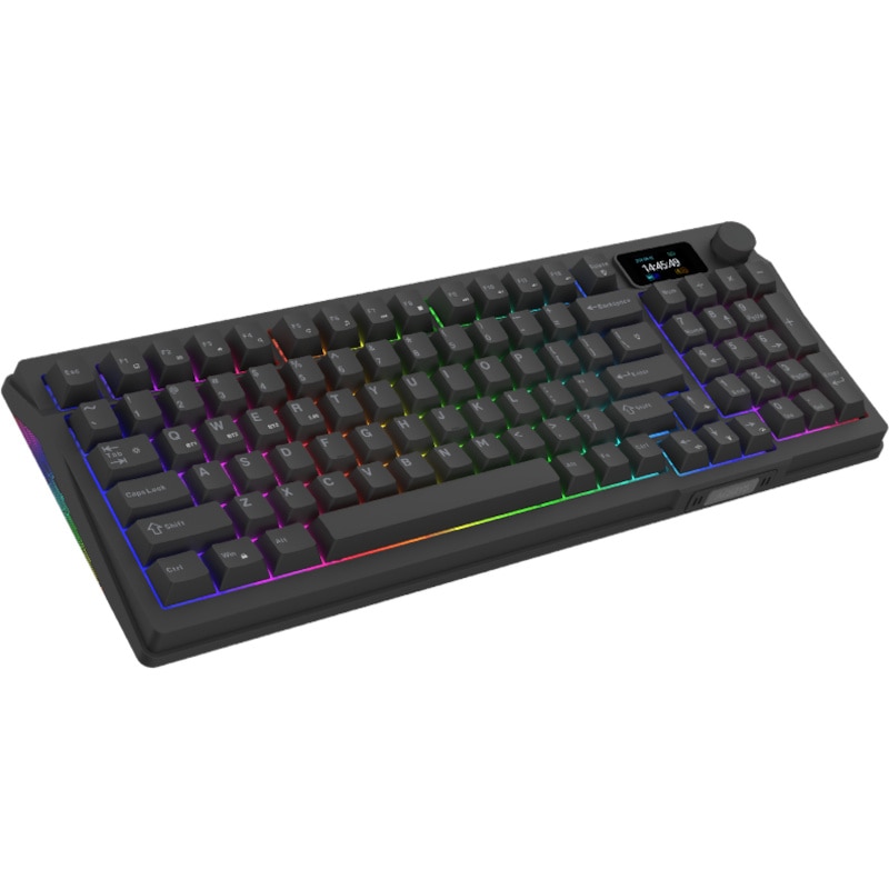 Tastatura Gaming AQIRYS Atria Wireless Black - eMAG.ro