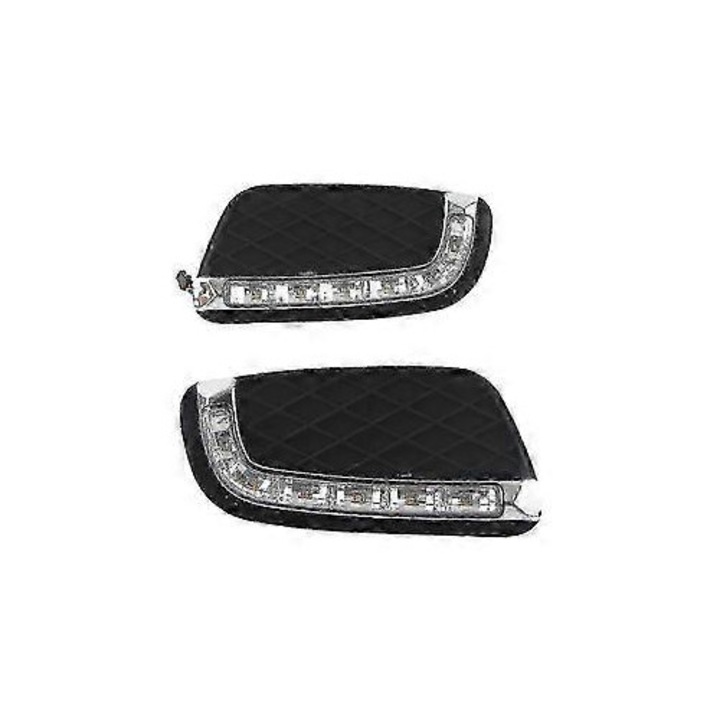 Proiectoare LED DRL cu semnalizare si lumina de ceata pentru Smart Fortwo FX/SR 2008-2020