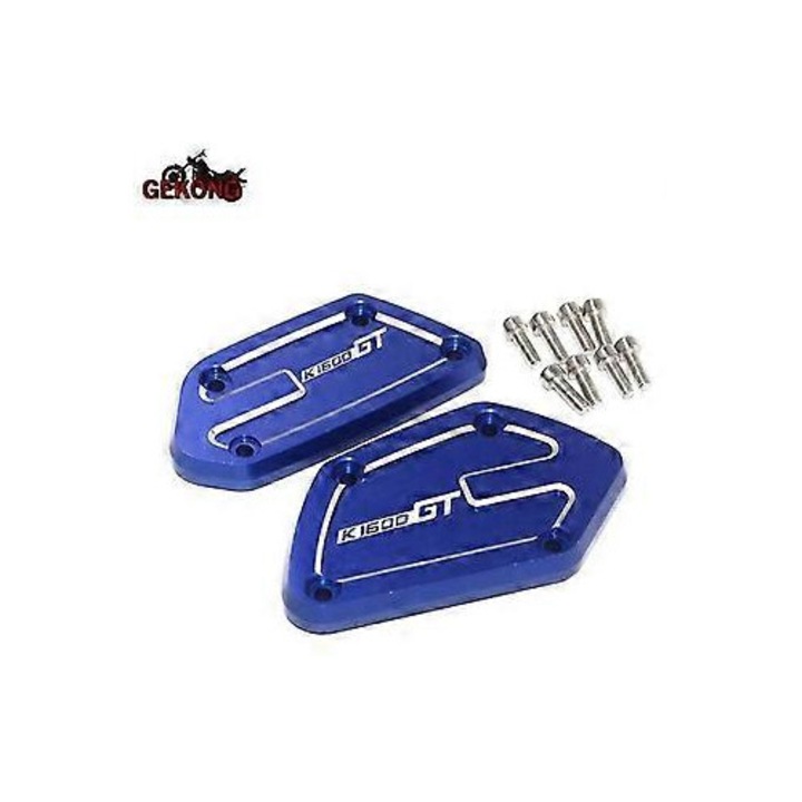 Logós fék- és kuplungfolyadék tartályfedelek BMW K1600GTL K1600GT modellekhez