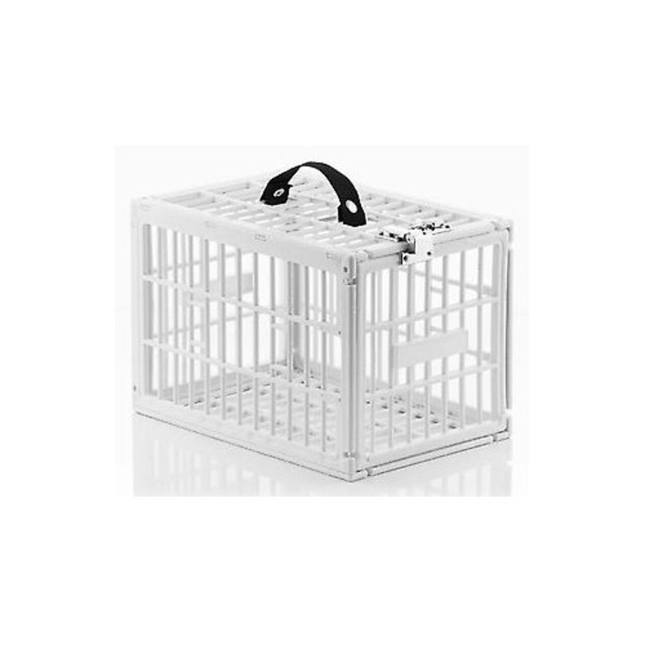 Lada alimentara cu incuietoare pentru frigider si congelator, alb