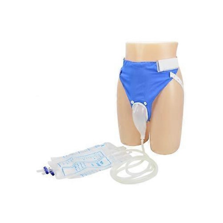 Urinal portabil cu cateter 1000ml/2000ml pentru barbati, consumabile sanitare