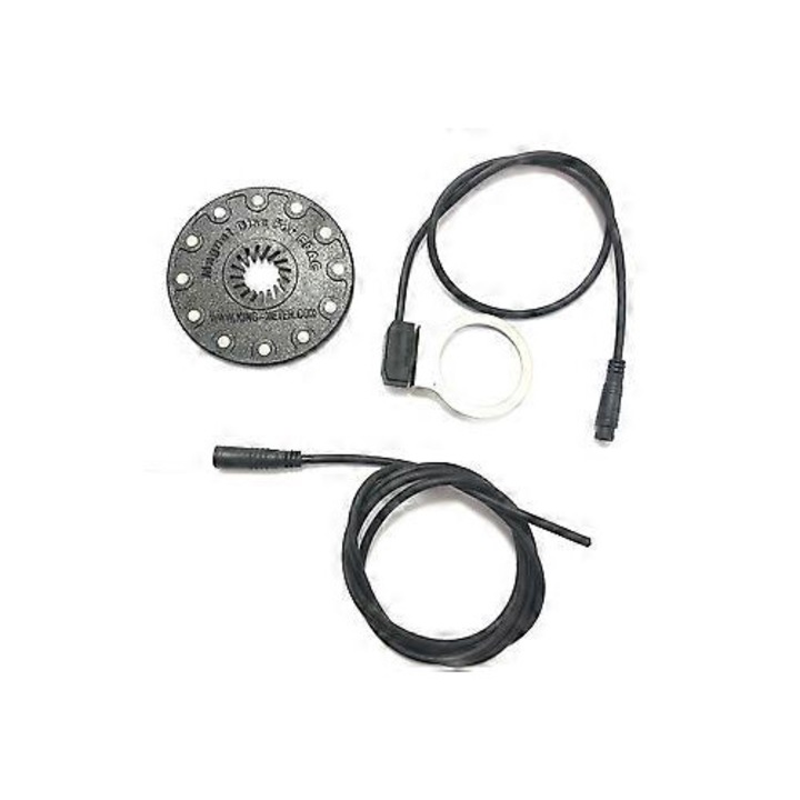 Senzor asistent pedala Kingmeter Bafang pentru bicicleta electrica, 12 magneti, cablu de extensie