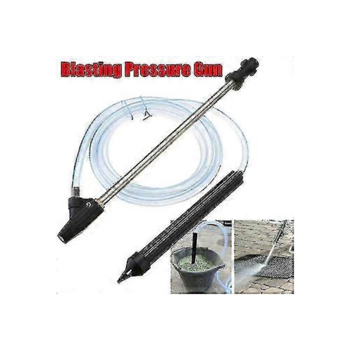 Kit de sablare umeda pentru aparat de spalat cu presiune, set, compatibil Karcher K2-K7