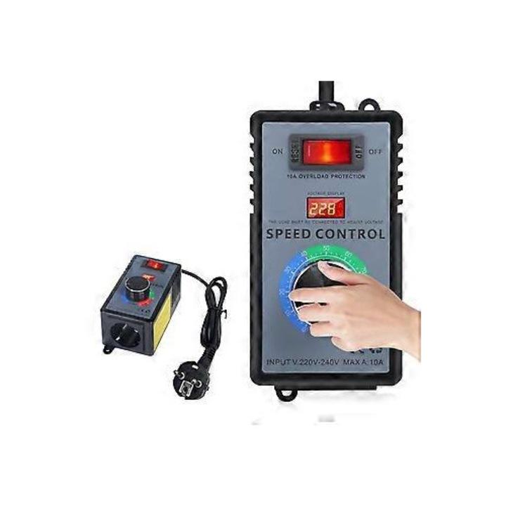 Regulator de viteza 230 V, convertor de frecventa 230 V, regulator de tensiune motor AC 220 V 10 A