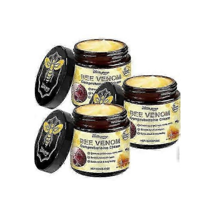 Комплект 3 крема за лице с пчелна отрова, намалява мазолите, 2025, за всички типове кожа SOUTH MOON