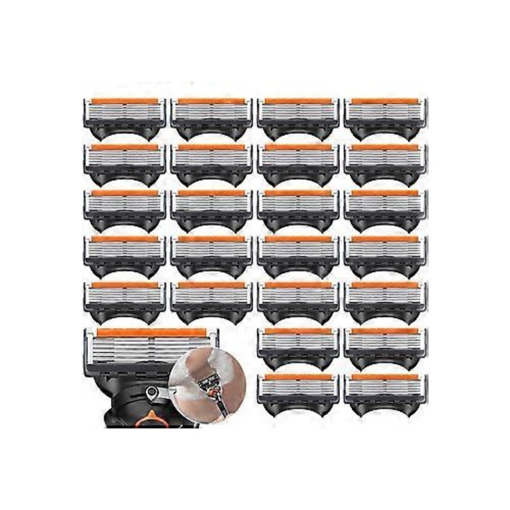 Set 24 lame de schimb pentru ProGlide pentru aparat de ras umed barbati