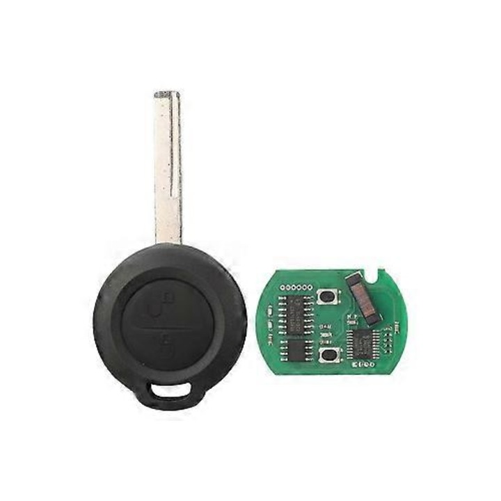 Autókulcs Mitsubishi Colt 2002-2012 & Cabriolet 2006-2008, ID46 PCF7941, 433MHz, 2 gombos