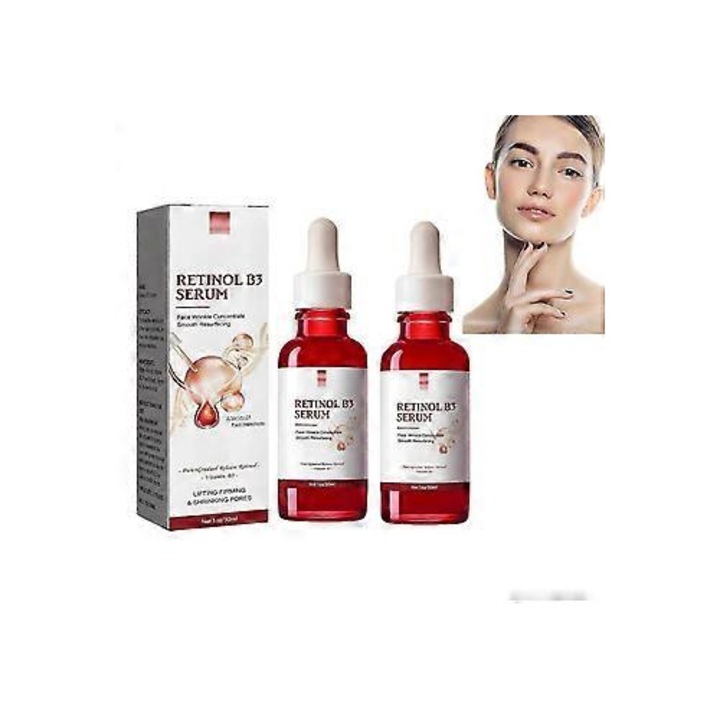 Serum Retinol B3 pentru fata, anti-imbatranire, reparare riduri, 30ml