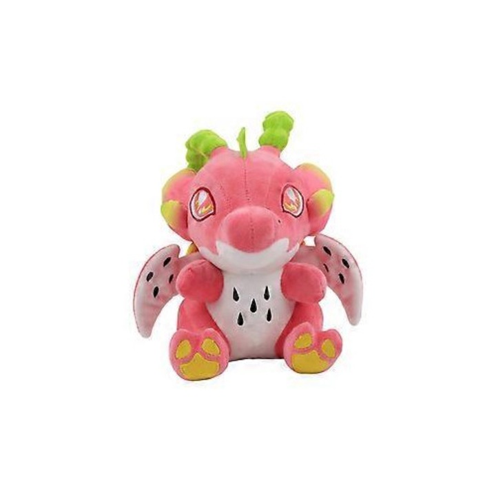 Jucarie de plus Dragon Fruit 11", set cadou pentru copii, multicolor
