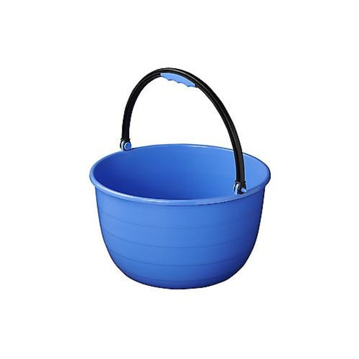 Galeata 15L, albastru/negru