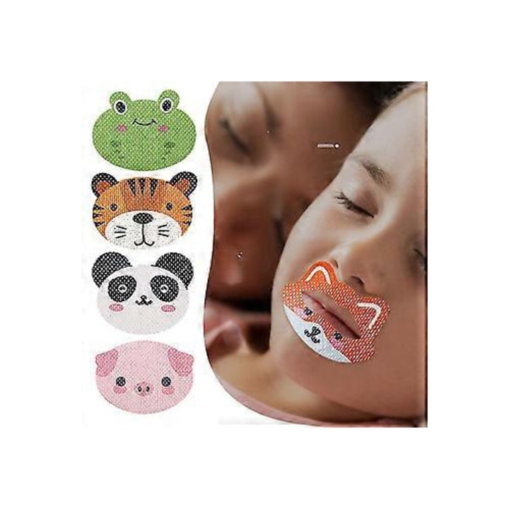 Set plasturi pentru copii, respirabile, multicolor