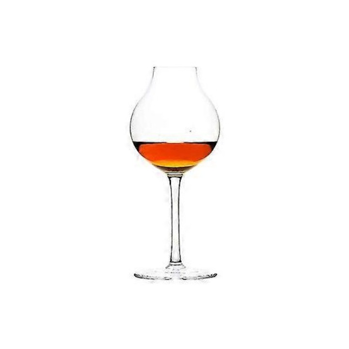 2 darabos whisky kóstoló pohárkészlet, kristály, 1920-as évek, nagy forma, szűk száj