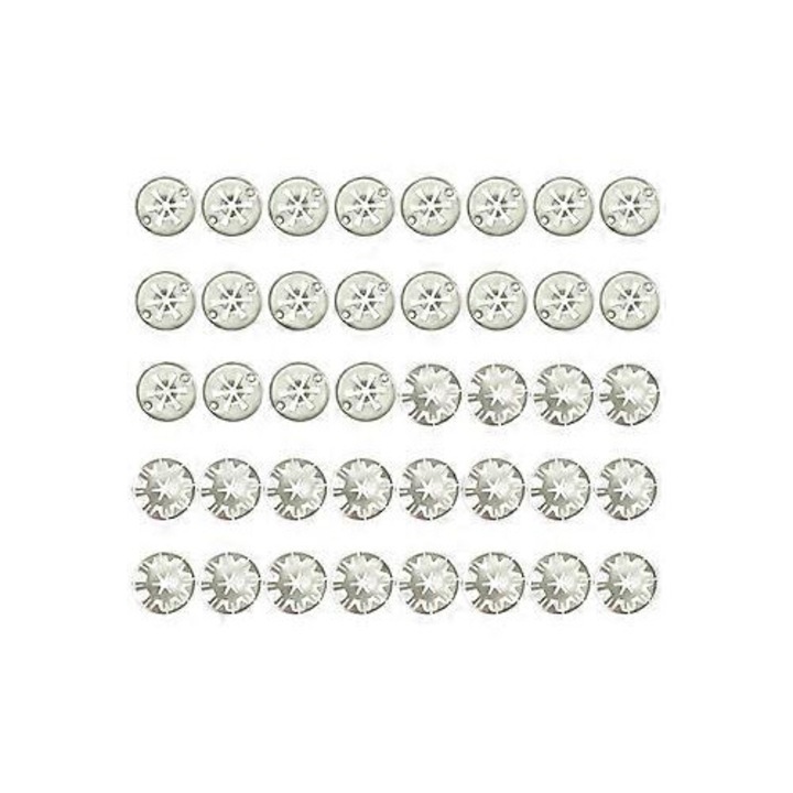 Clipsuri pentru scuturi termice, accesorii auto tuning, 30mm, set