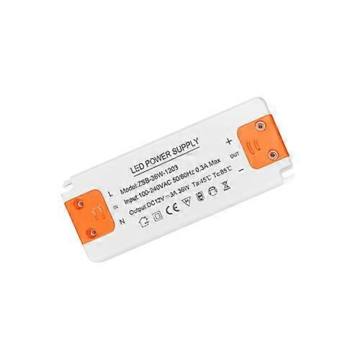 Transformator LED 12V, alimentare 230V la 12V