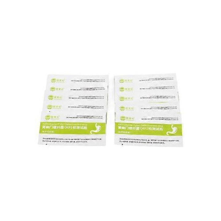Set 10 teste H Pylori pentru depistarea infectiilor, portabil, pentru uz casnic