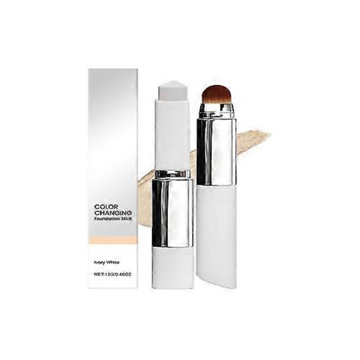 Fond de ten 2 in 1, schimbare de culoare, acoperire medie spre completa, finisaj luminos