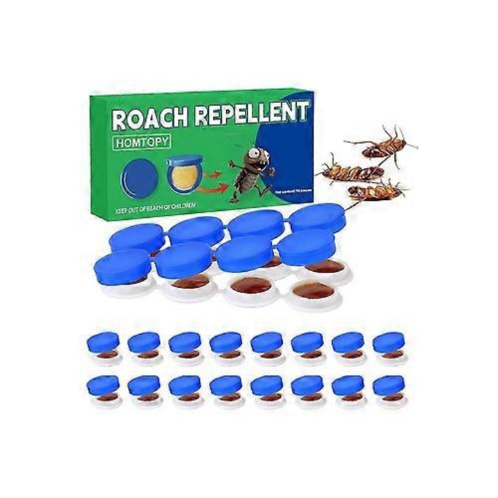 Set 16 capcane pentru gandaci, eliminare rapida, usor de utilizat