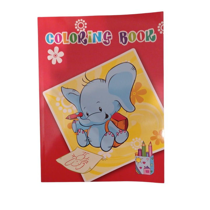 Carte De Colorat 40 File, Format A4, Vision XXI