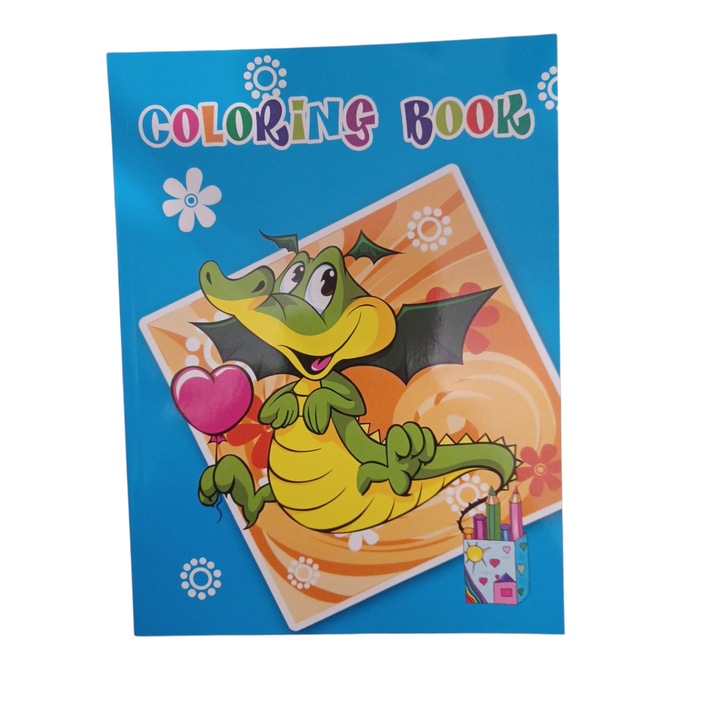 Carte De Colorat 24 File, Format A4, Vision XXI