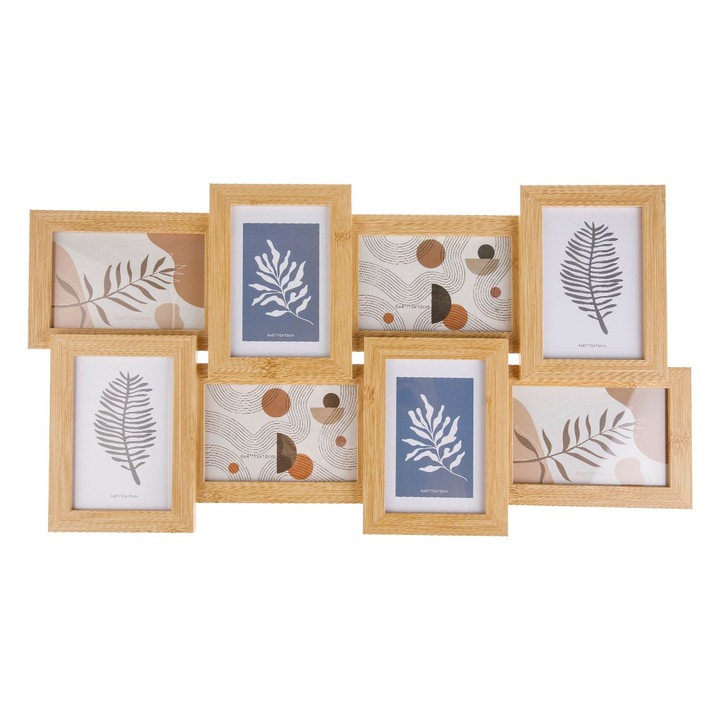 Tablou-8 rame 60.4x32x2.5