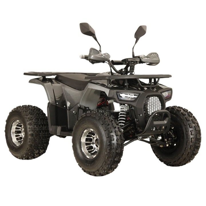 Atv 125cc Mini Rocket Hunter II Deluxe 8 semi-automat 4T benzina carbon