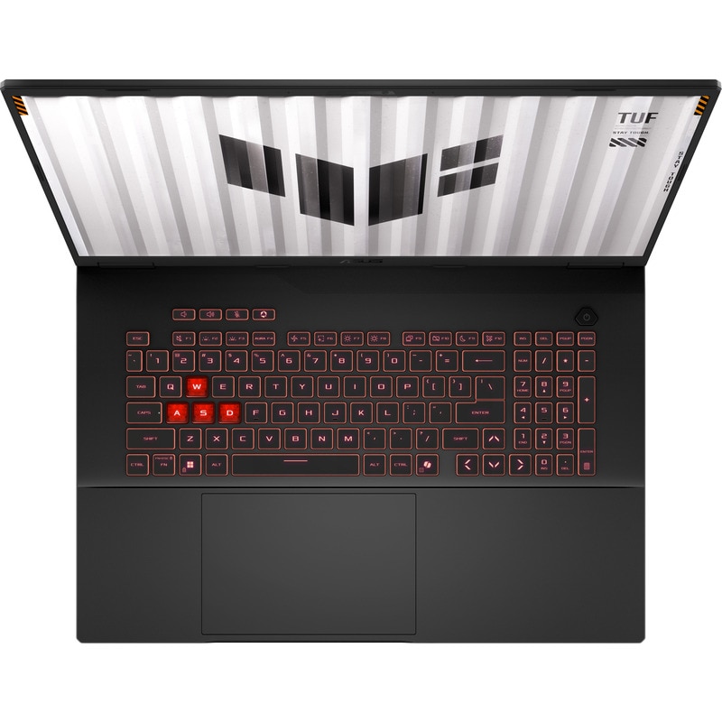Laptop Gaming ASUS TUF A18 FA808UM Procesor AMD Ryzen™ 7 260 16M Cache, up to 5.1 GHz, 18" FHD+ 144Hz, 16GB DDR5, 512 GB SSD, NVIDIA GeForce RTX 5060 @8GB, DLSS 3.0, Negru/Gri