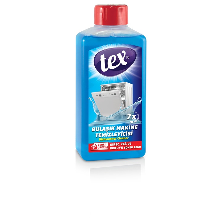 Solutie de Curatare TEX pentru Masina de Spalat Vase 250 ml
