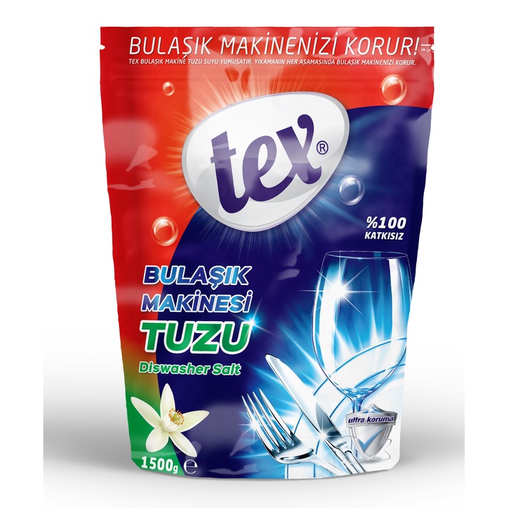 Sare pentru masina de spalat vase TEX, 1.5 Kg