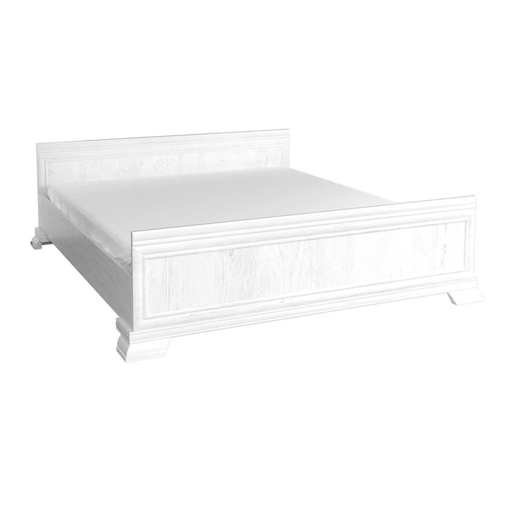 Pat Kora KLS Andersen, 160 x 200 X 68 cm, culoare Alb