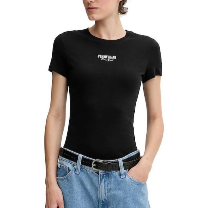 Tricou Tommy Hilfiger TJW SLIM ESSENTIAL LOGO2 TEEEXT-DW0DW20913-BDS