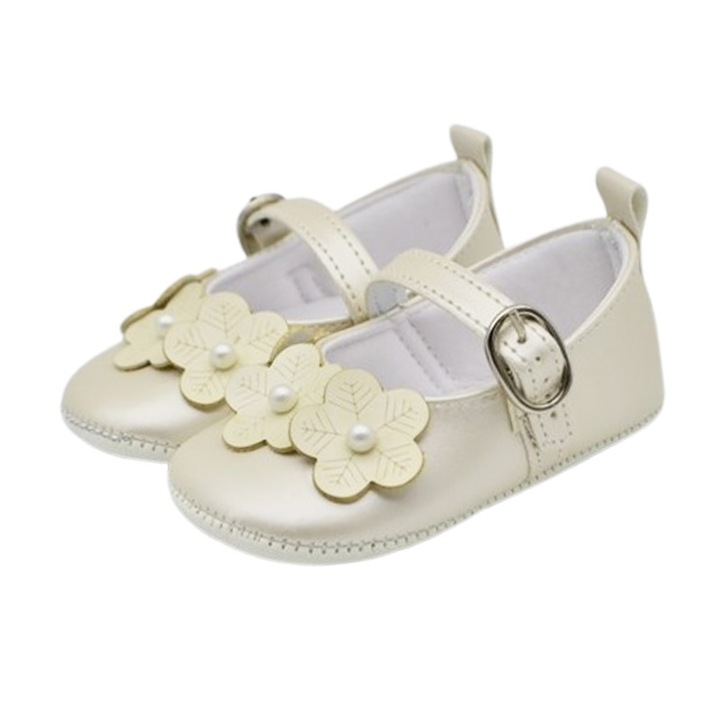 Елегантни буйки за момичета, Мини Джуниър 0209FC, Крем 18 EU