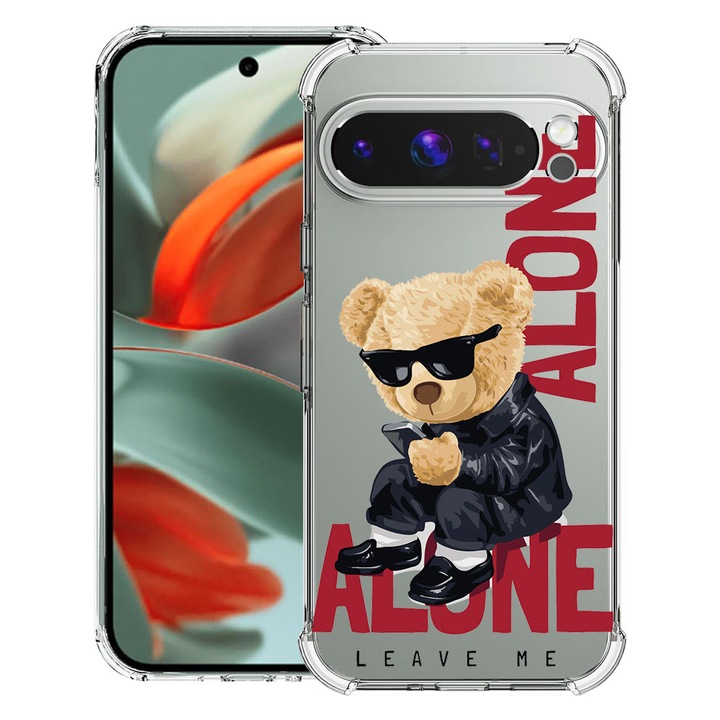 BestCase® Husa Anti Shock pentru Google Pixel 10 Pro XL cu Design Leave Me Alone Teddy Bear, 2052063 AS 922