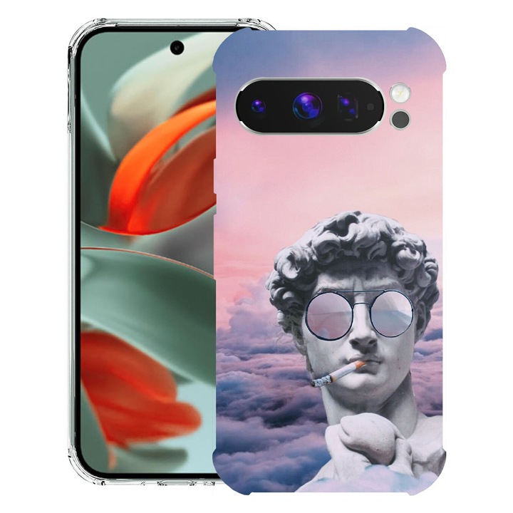 BestCase® Husa Anti Shock pentru Google Pixel 10 Pro XL cu Design David Smoking, 2052063 AS 1288