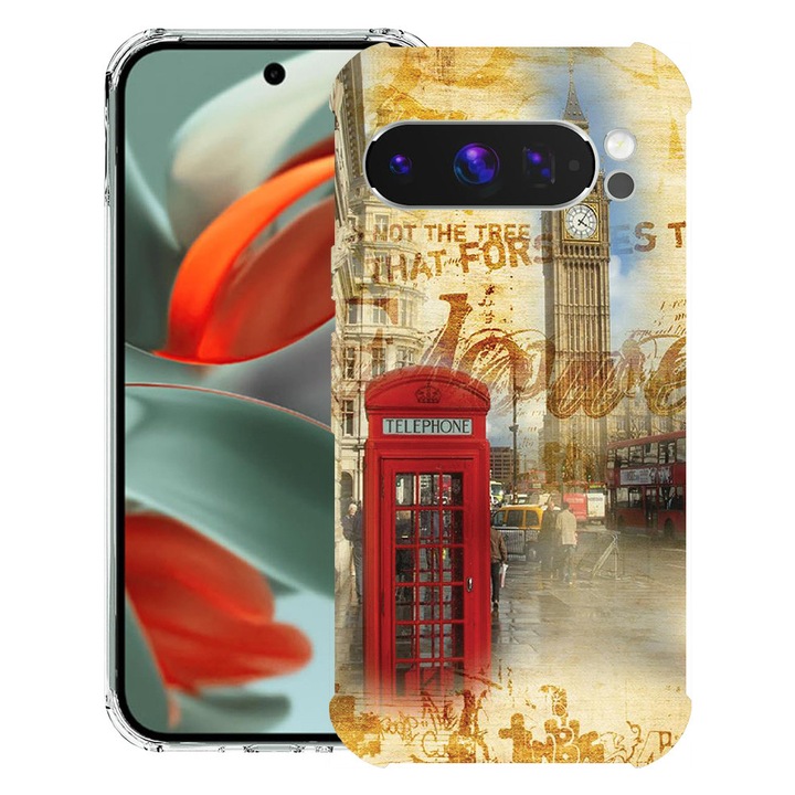 BestCase® Husa Anti Shock pentru Google Pixel 10 Pro XL cu Design London, 2052063 AS 1370