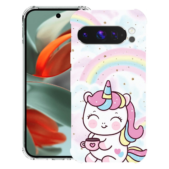 BestCase® Husa Anti Shock pentru Google Pixel 10 Pro XL cu Design Little Unicorn, 2052063 AS 1212