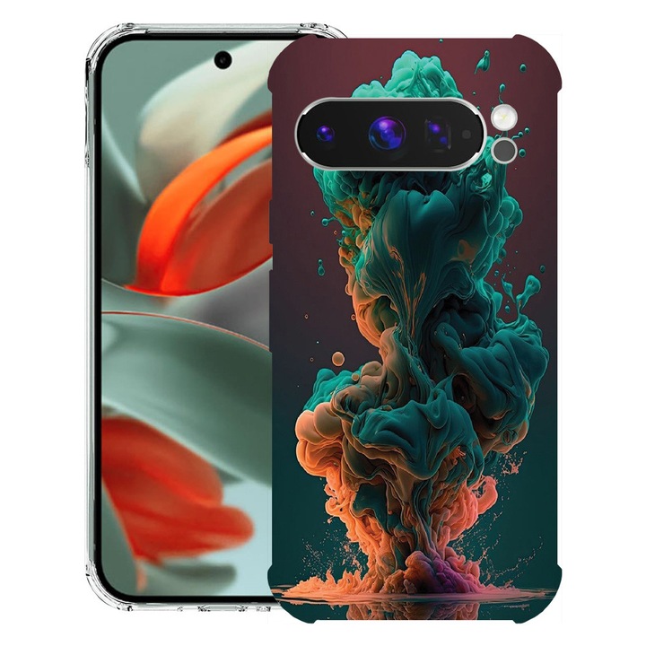 BestCase® Husa Anti Shock pentru Google Pixel 10 Pro XL cu Design Liquid Colors, 2052063 AS 1235