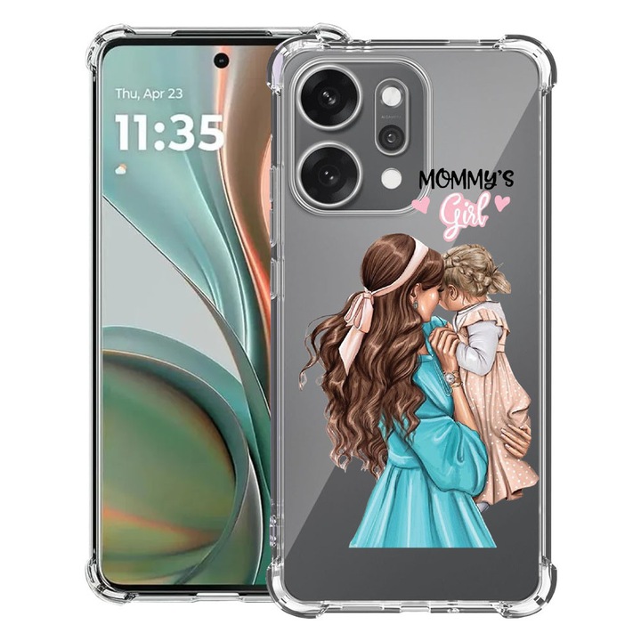 BestCase® Ütésálló tok OPPO Reno14 5G-hez Mommy's Girl dizájnnal, 2052057 AS 555